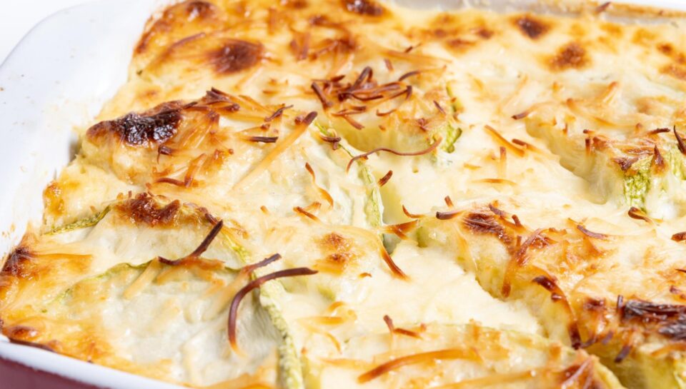 Lasagna cu dovlecei si ricotta