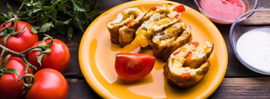 Rulada de tofu si legume la cuptor