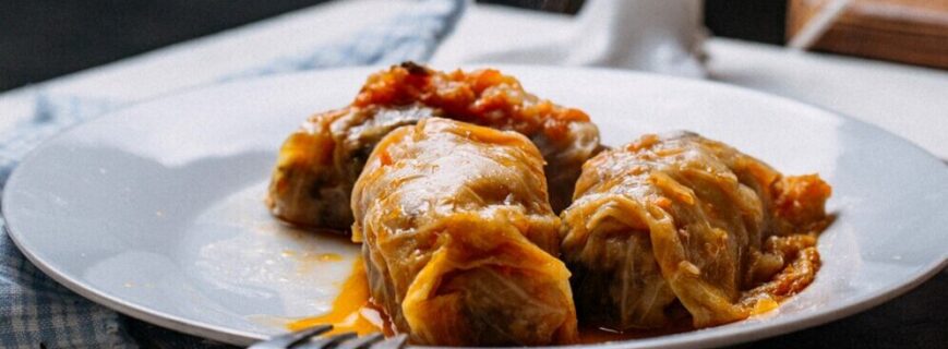 Sarmale de post cu orez si ciuperci