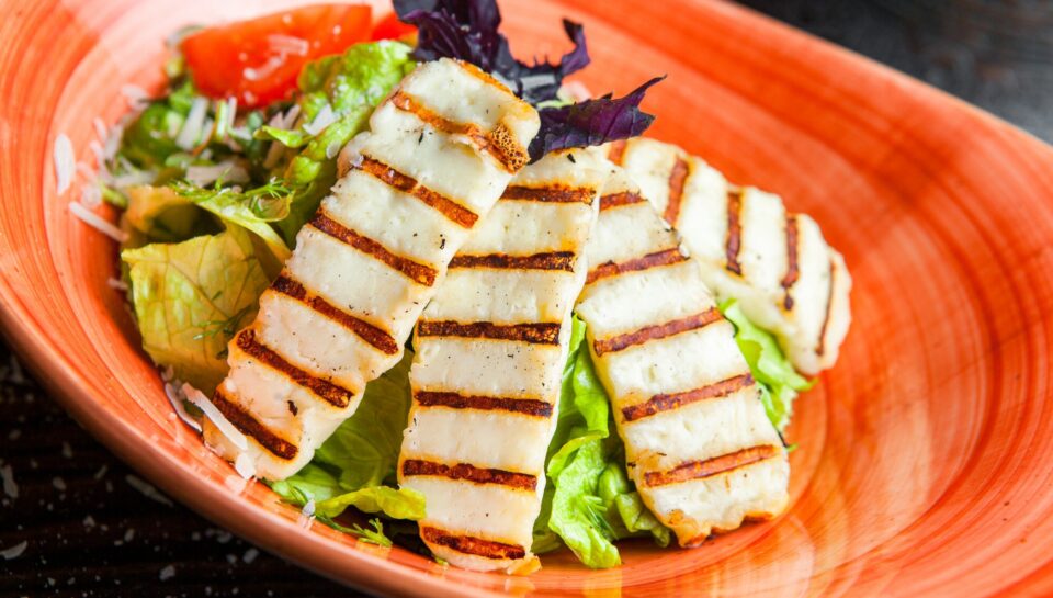 Tofu la grătar cu legume