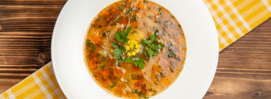 Ciorba de oase de porc