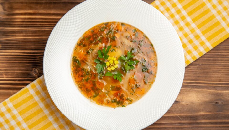 Ciorba de oase de porc