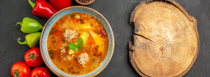 Ciorba de perisoare cu bors