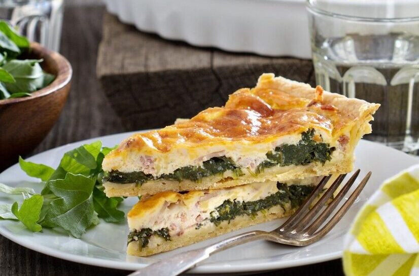 Placinta cu spanac si telemea