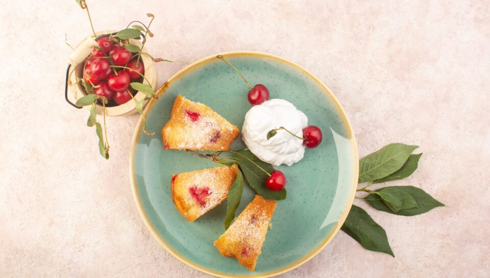 Prajitura cu cremade gris