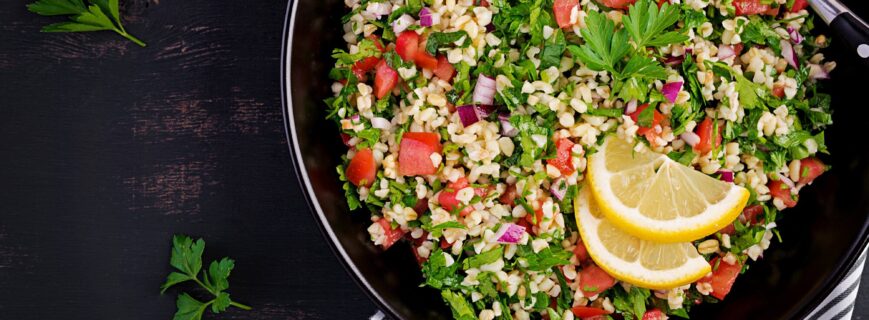 Tabouleh cu patrunjel si menta