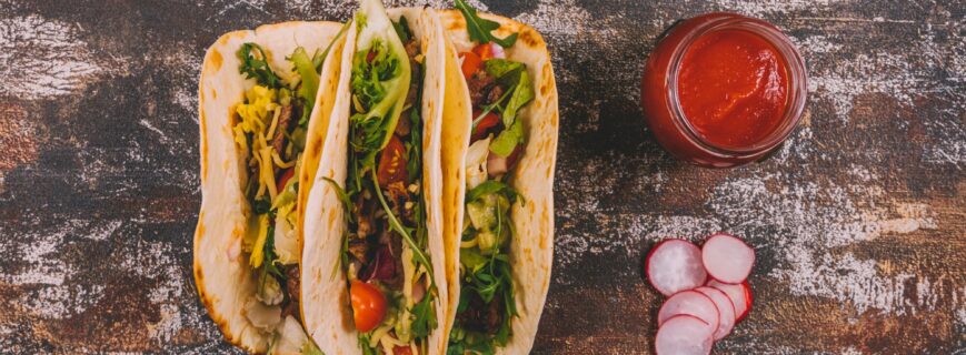 Tacos cu naut crocant