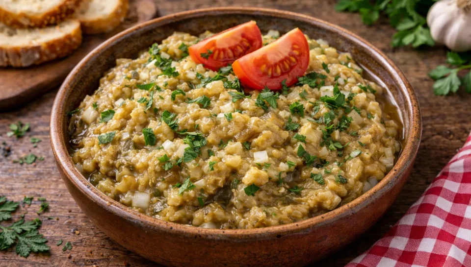 Salată de vinete coapte