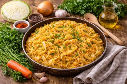 Tăiței cu varză