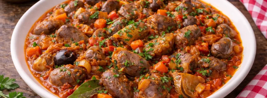 Tocăniță de inimi și pipote